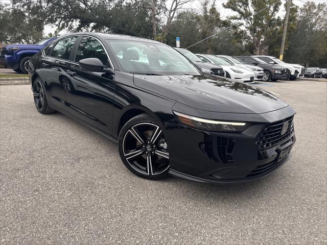 used 2024 Honda Accord Hybrid car, priced at $27,994