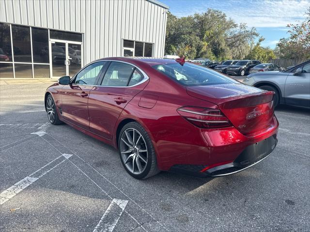 used 2022 Genesis G70 car, priced at $25,994