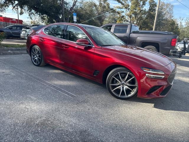 used 2022 Genesis G70 car, priced at $25,994