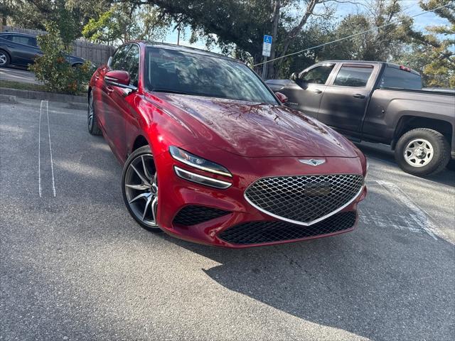 used 2022 Genesis G70 car, priced at $25,994