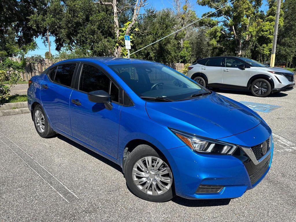 used 2021 Nissan Versa car, priced at $10,999
