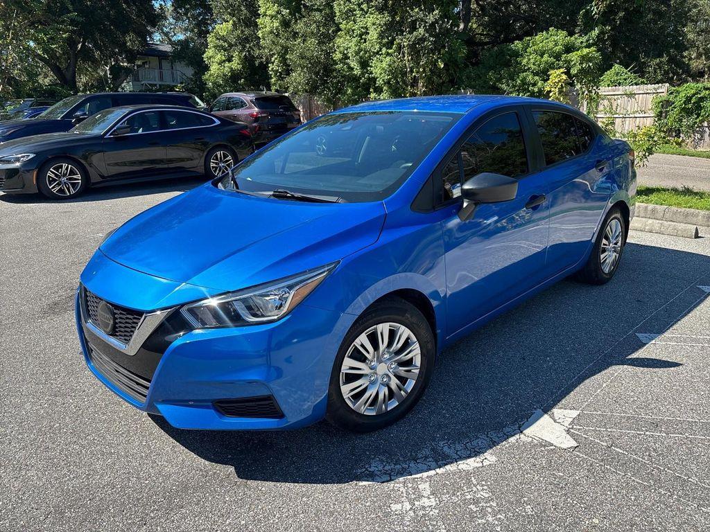 used 2021 Nissan Versa car, priced at $10,999