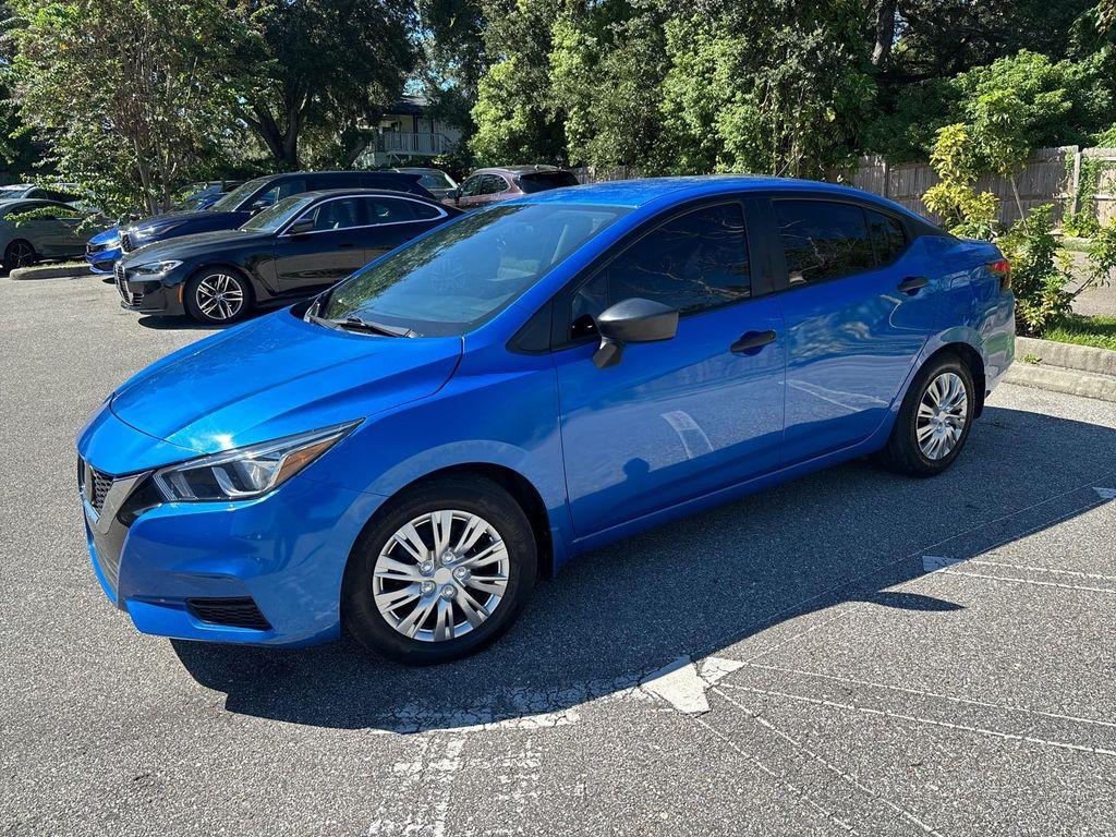 used 2021 Nissan Versa car, priced at $10,999