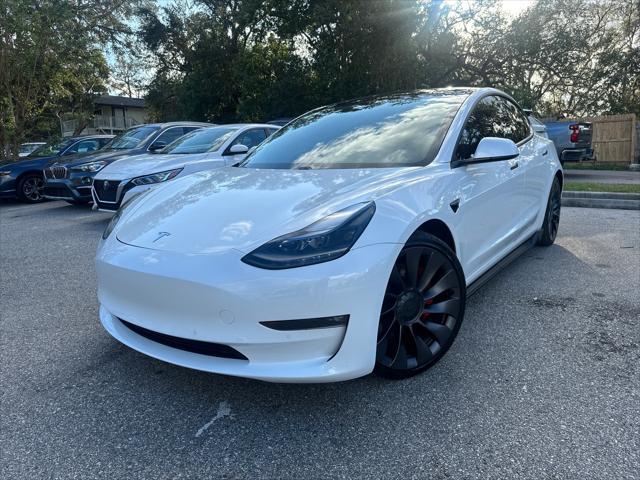 used 2021 Tesla Model 3 car, priced at $26,884