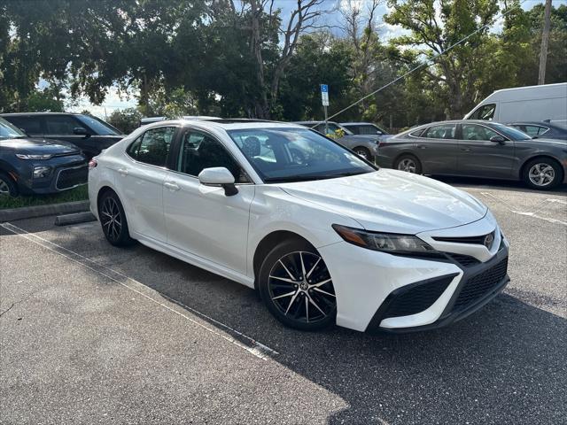 used 2021 Toyota Camry car, priced at $19,484