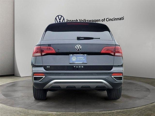 used 2024 Volkswagen Taos car, priced at $22,500