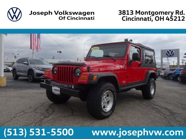 used 2004 Jeep Wrangler car, priced at $12,800