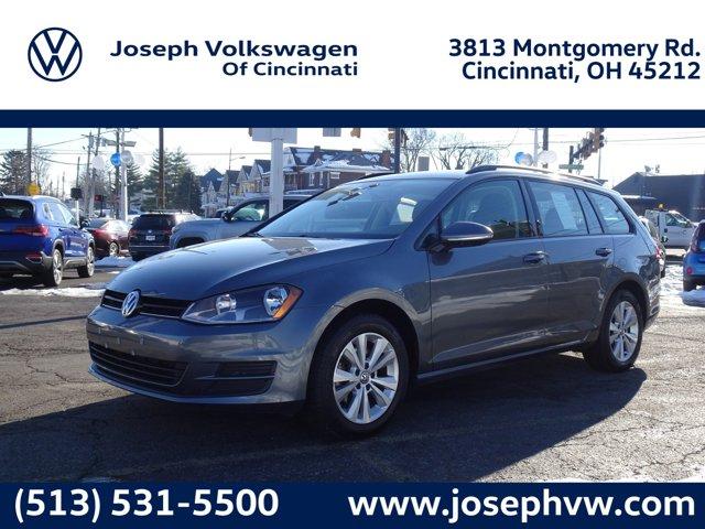 used 2017 Volkswagen Golf SportWagen car, priced at $13,645