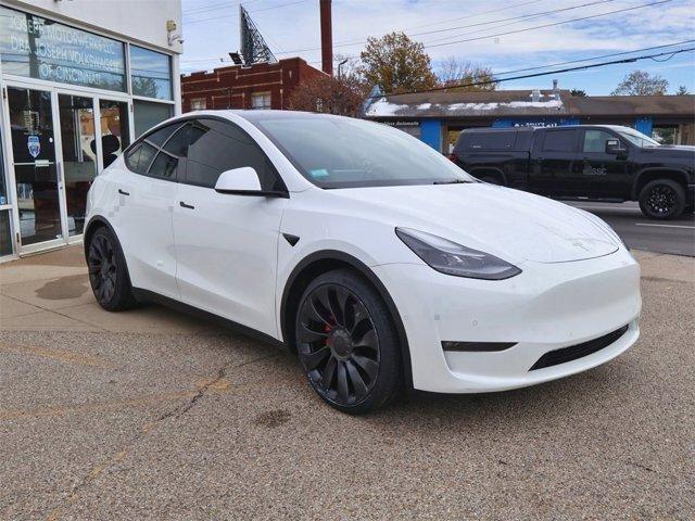 used 2021 Tesla Model Y car, priced at $27,593