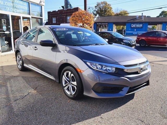 used 2018 Honda Civic car, priced at $15,210