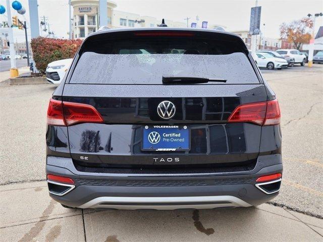 used 2022 Volkswagen Taos car, priced at $20,106