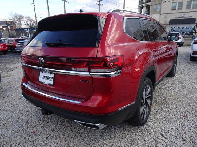 new 2024 Volkswagen Atlas car, priced at $52,616