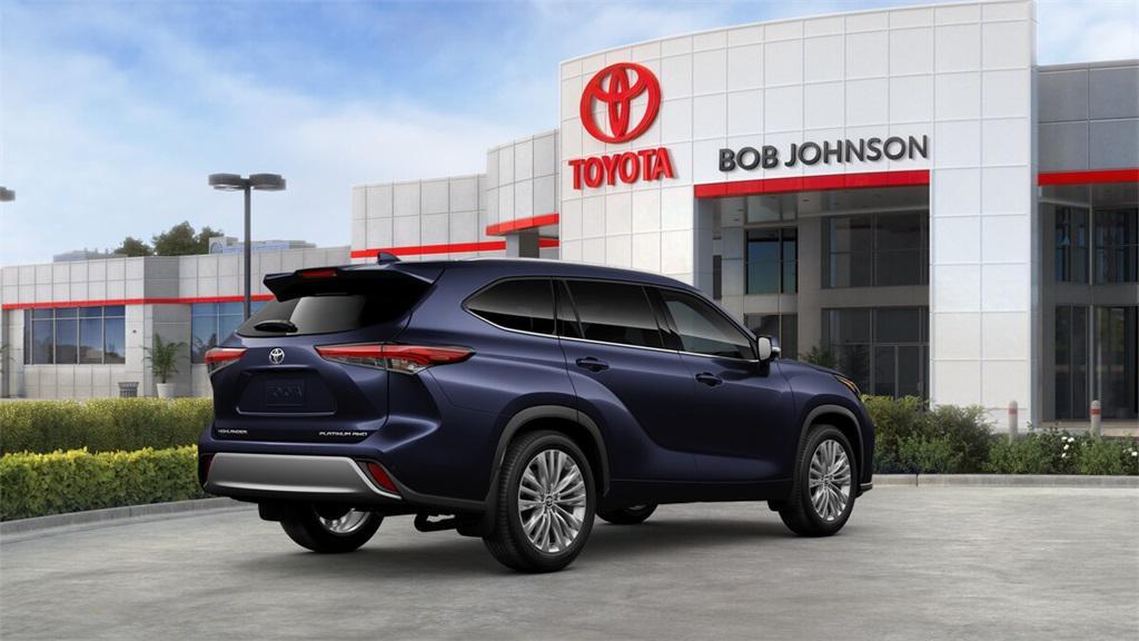 new 2025 Toyota Highlander car, priced at $54,598