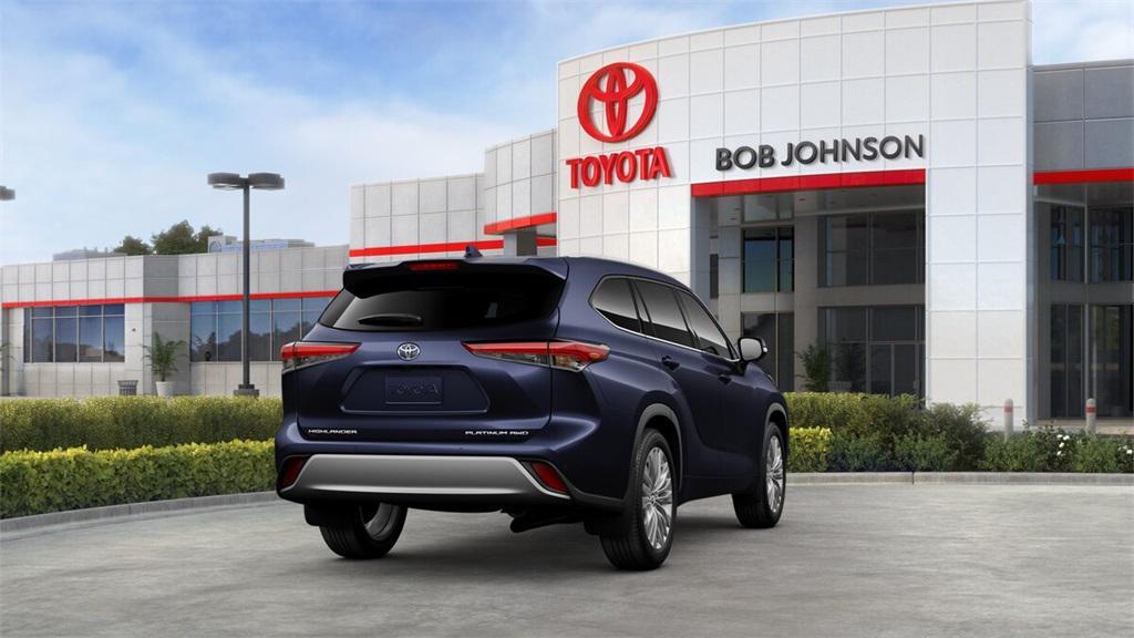 new 2025 Toyota Highlander car, priced at $54,598