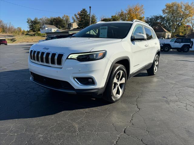 used 2021 Jeep Cherokee car, priced at $27,988