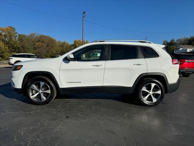 used 2021 Jeep Cherokee car, priced at $27,988