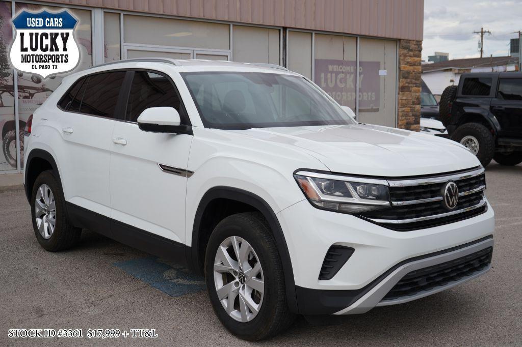 used 2021 Volkswagen Atlas Cross Sport car, priced at $17,999