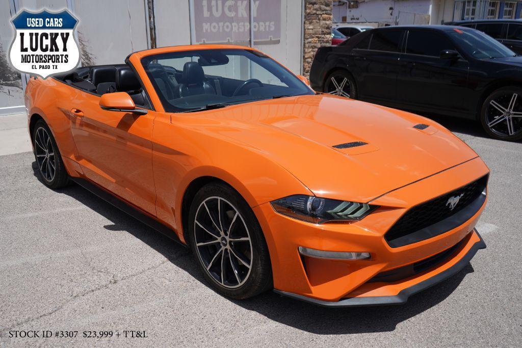 used 2021 Ford Mustang car, priced at $17,999