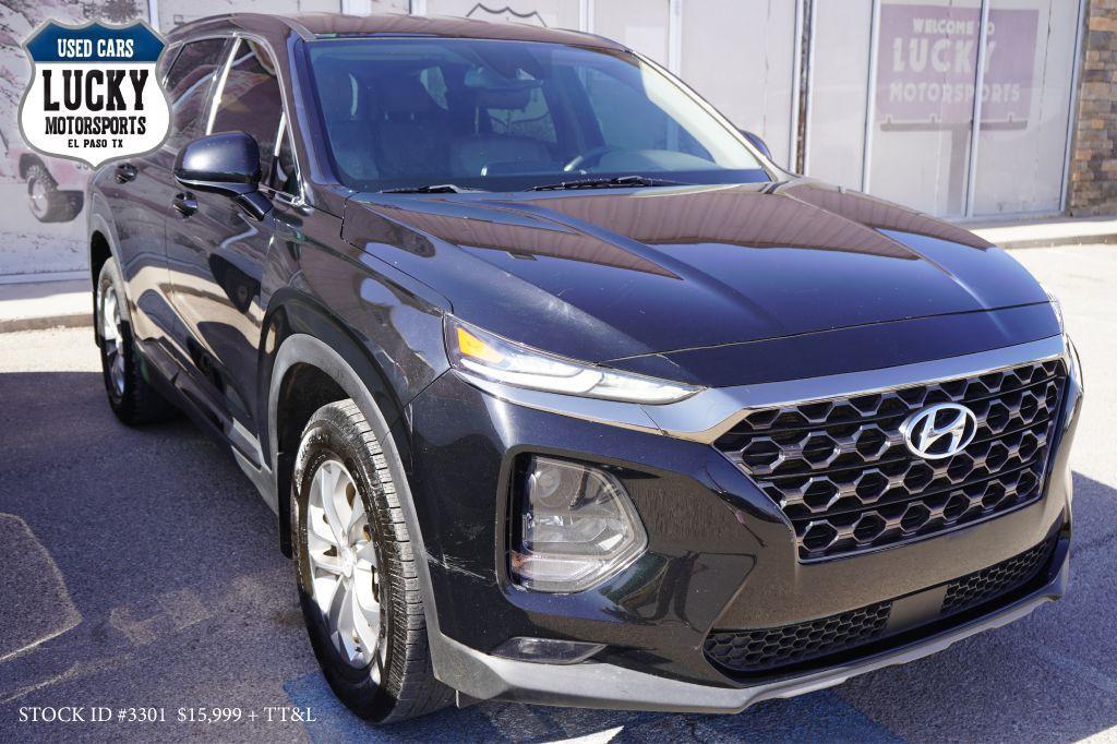 used 2019 Hyundai Santa Fe car, priced at $14,999
