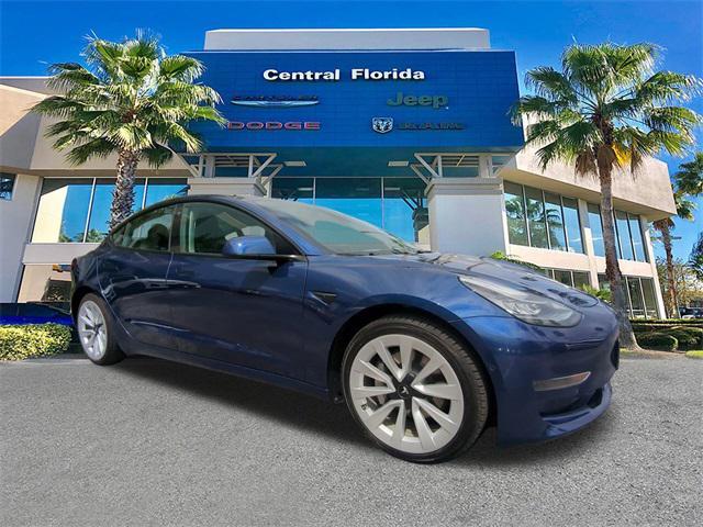 used 2022 Tesla Model 3 car, priced at $23,249