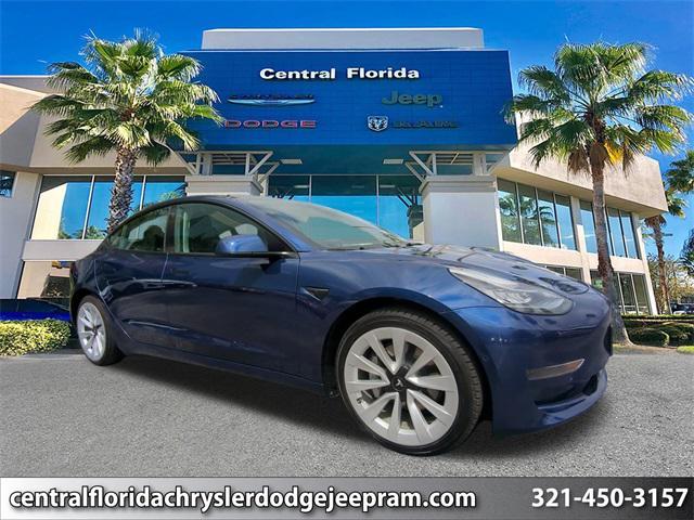 used 2022 Tesla Model 3 car, priced at $23,249