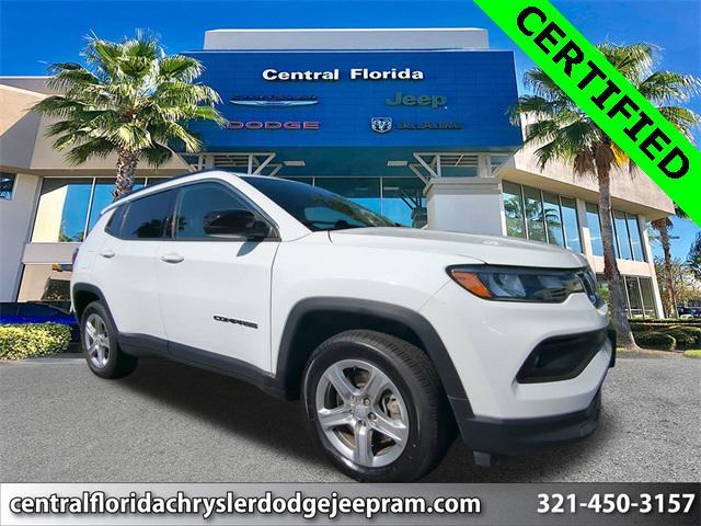 used 2024 Jeep Compass car, priced at $21,499