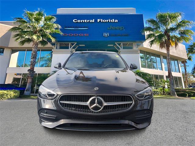 used 2023 Mercedes-Benz C-Class car, priced at $38,999