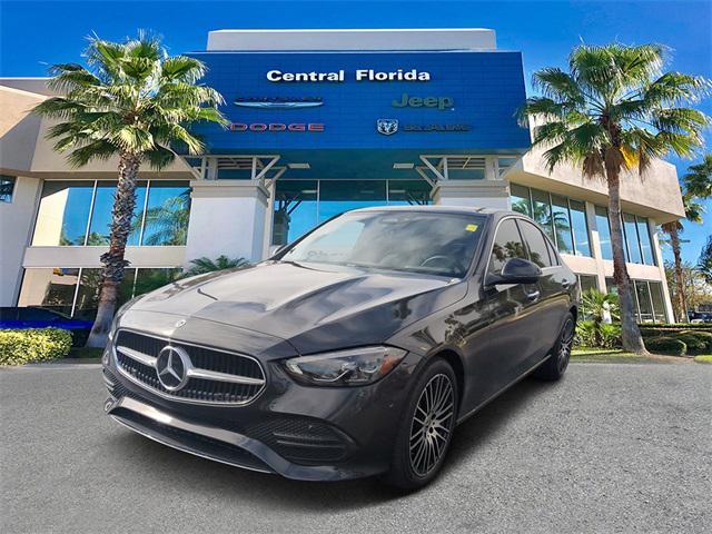 used 2023 Mercedes-Benz C-Class car, priced at $38,999