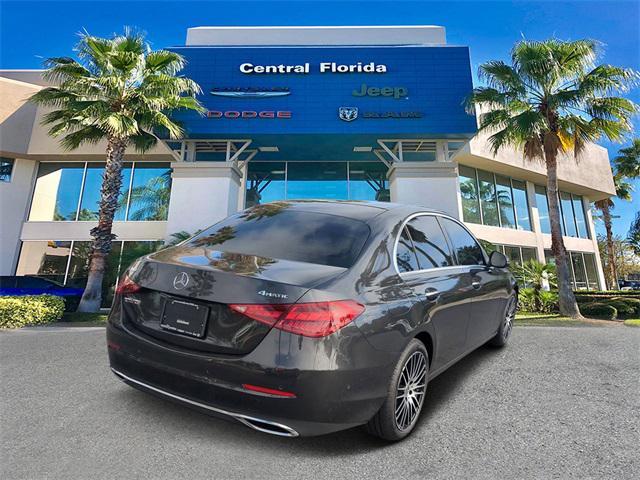 used 2023 Mercedes-Benz C-Class car, priced at $38,999