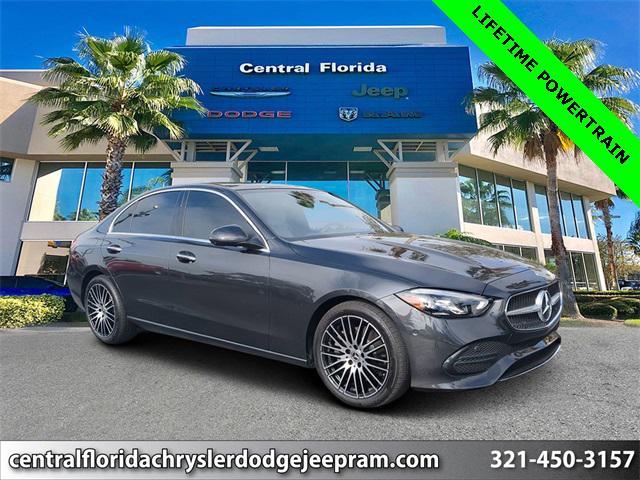 used 2023 Mercedes-Benz C-Class car, priced at $38,999