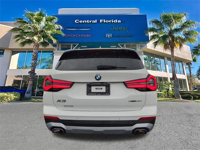 used 2022 BMW X3 car, priced at $31,499