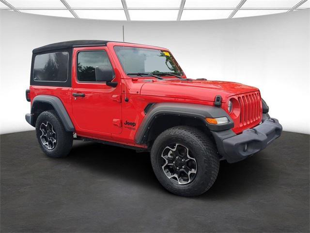 used 2021 Jeep Wrangler car, priced at $28,749