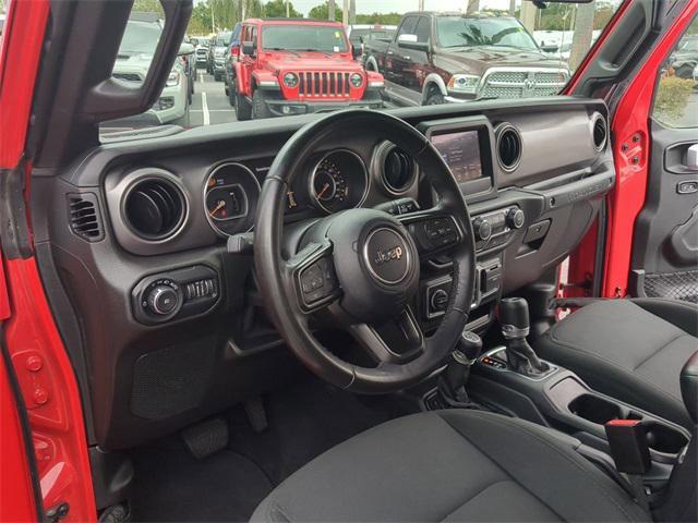 used 2021 Jeep Wrangler car, priced at $28,749