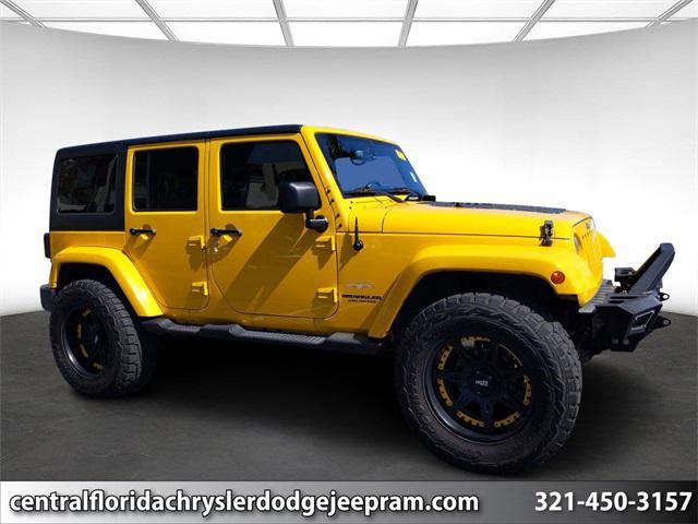 used 2015 Jeep Wrangler Unlimited car, priced at $21,000