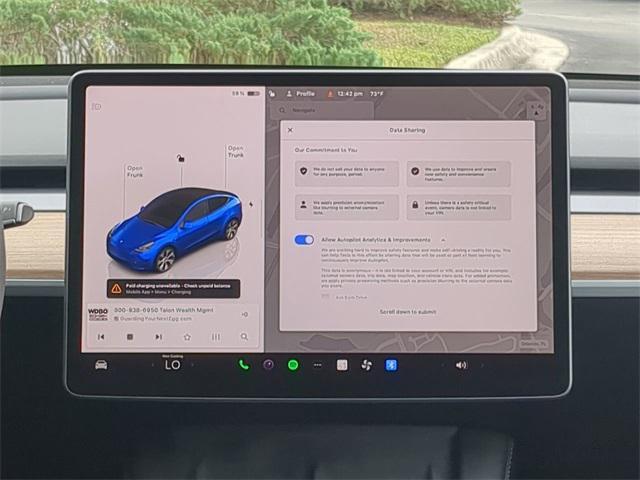 used 2023 Tesla Model Y car, priced at $33,499