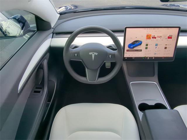 used 2022 Tesla Model 3 car, priced at $28,999