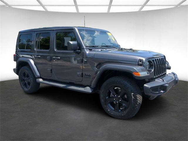 used 2021 Jeep Wrangler Unlimited car, priced at $34,249