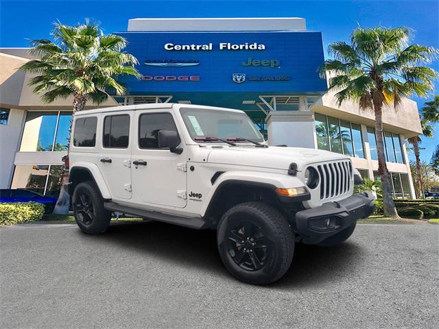 used 2021 Jeep Wrangler Unlimited car, priced at $28,749