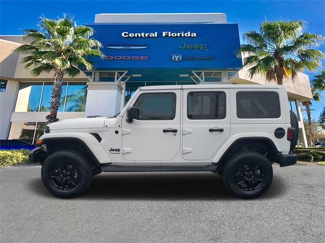 used 2021 Jeep Wrangler Unlimited car, priced at $28,749