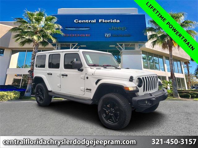 used 2021 Jeep Wrangler Unlimited car, priced at $28,749