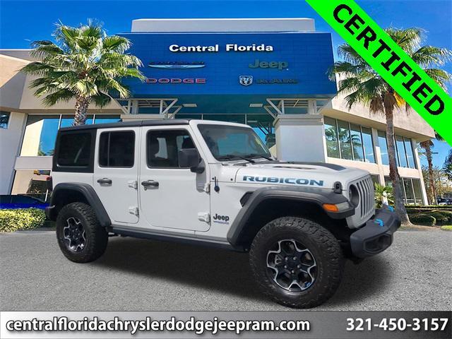 used 2022 Jeep Wrangler Unlimited 4xe car, priced at $33,249