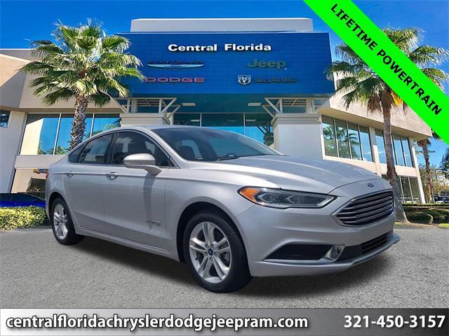 used 2018 Ford Fusion Hybrid car, priced at $12,249