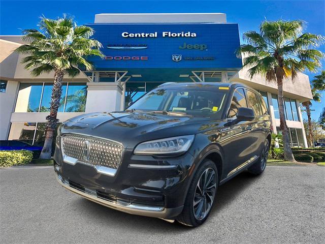 used 2022 Lincoln Aviator car, priced at $37,499