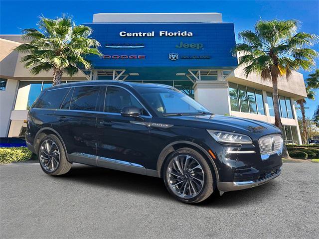 used 2022 Lincoln Aviator car, priced at $37,499