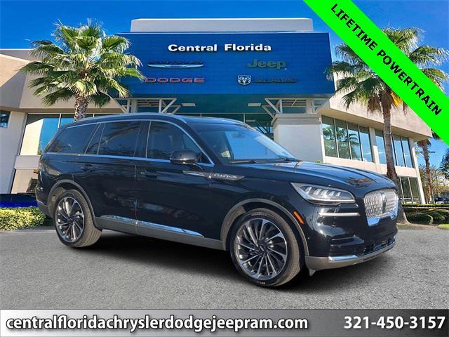 used 2022 Lincoln Aviator car, priced at $38,999