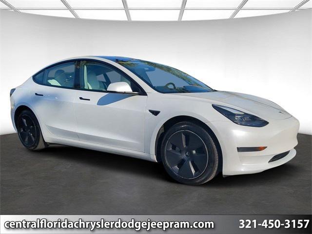 used 2021 Tesla Model 3 car, priced at $24,000