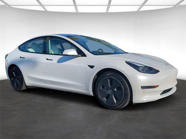 used 2021 Tesla Model 3 car, priced at $24,000