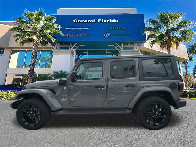 used 2022 Jeep Wrangler Unlimited 4xe car, priced at $34,749