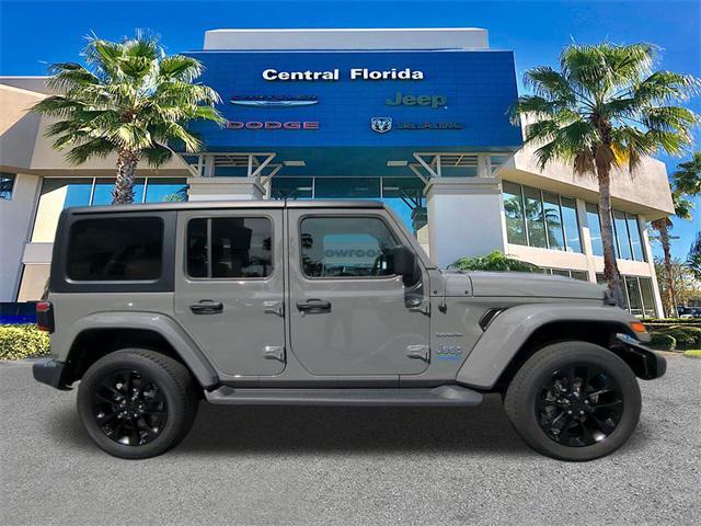 used 2022 Jeep Wrangler Unlimited 4xe car, priced at $34,749
