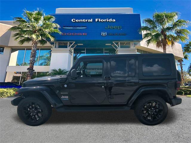 used 2022 Jeep Wrangler Unlimited 4xe car, priced at $33,749
